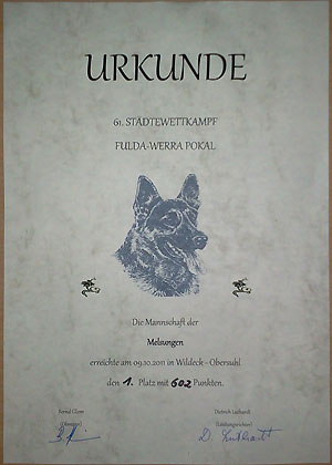 Urkunde