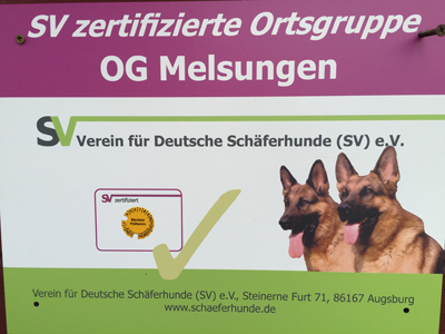 Zertifizierungsschild